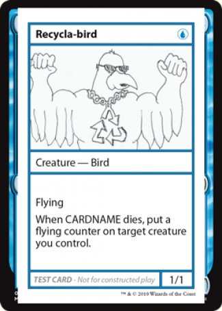 Recycla-bird (2021 Edition) [Mystery Booster Playtest Cards] | Exor Games Dartmouth