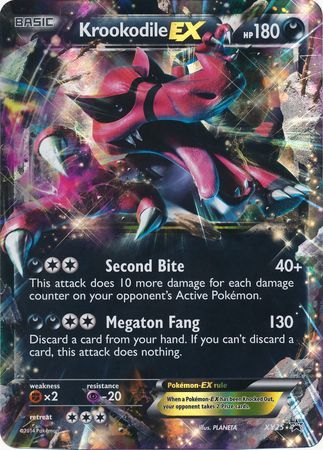 Krookodile EX (XY25) (Jumbo Card) [XY: Black Star Promos] | Exor Games Dartmouth