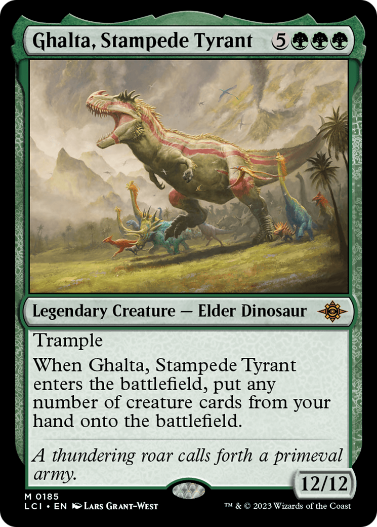 Ghalta, Stampede Tyrant [The Lost Caverns of Ixalan] | Exor Games Dartmouth