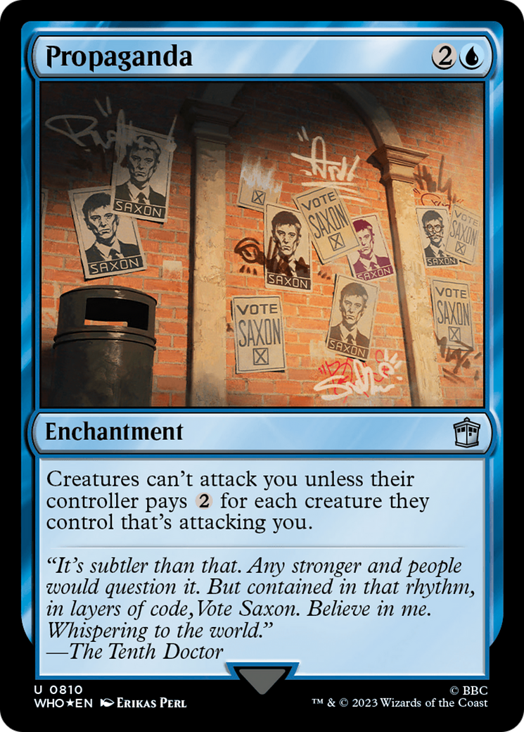 Propaganda (Surge Foil) [Doctor Who] | Exor Games Dartmouth