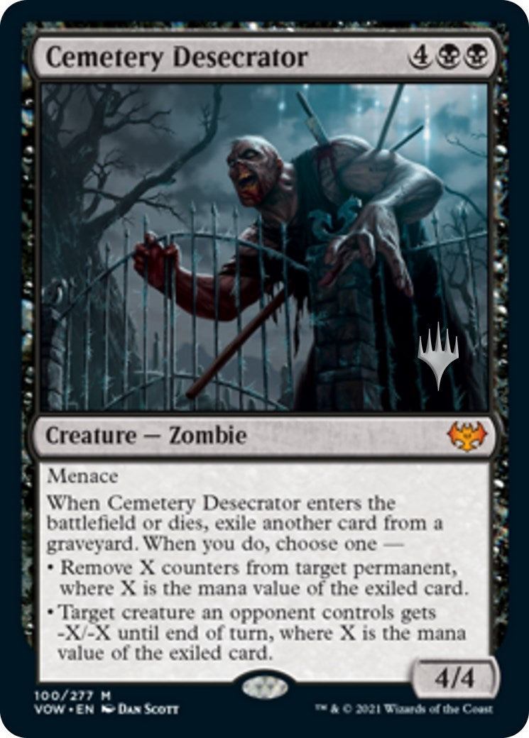 Cemetery Desecrator [Aetherdrift Promos] | Exor Games Dartmouth