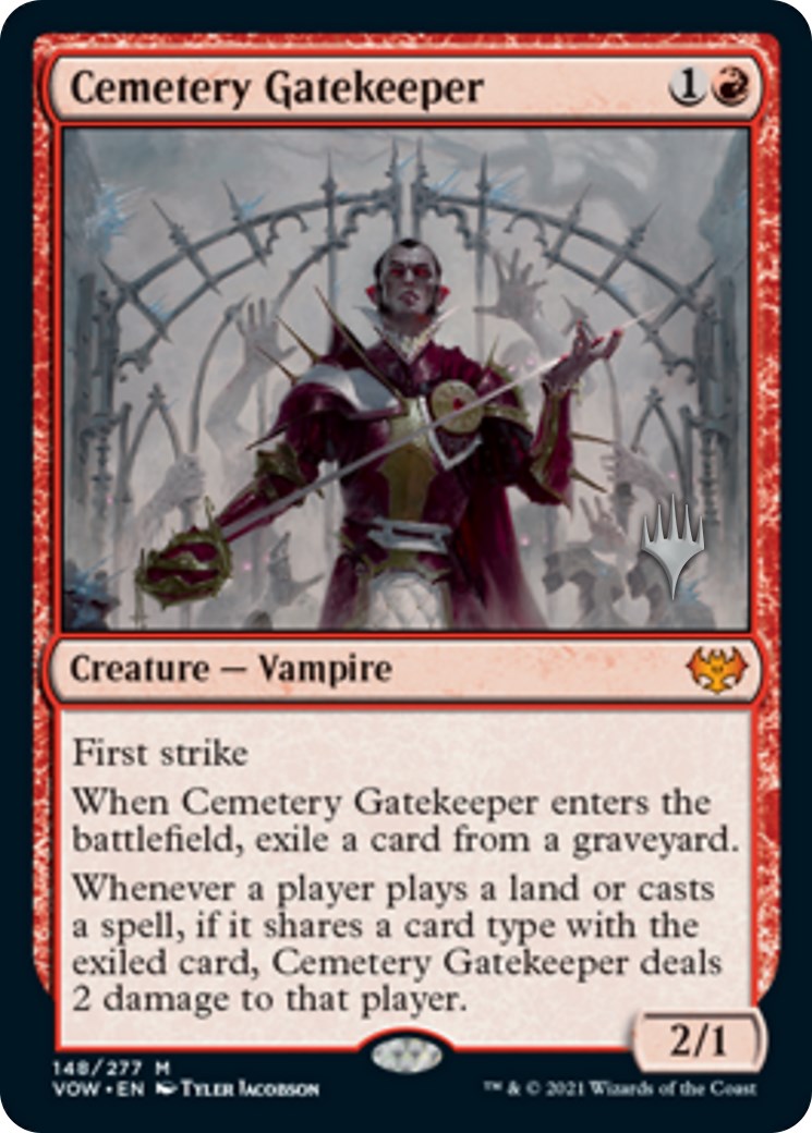 Cemetery Gatekeeper [Aetherdrift Promos] | Exor Games Dartmouth