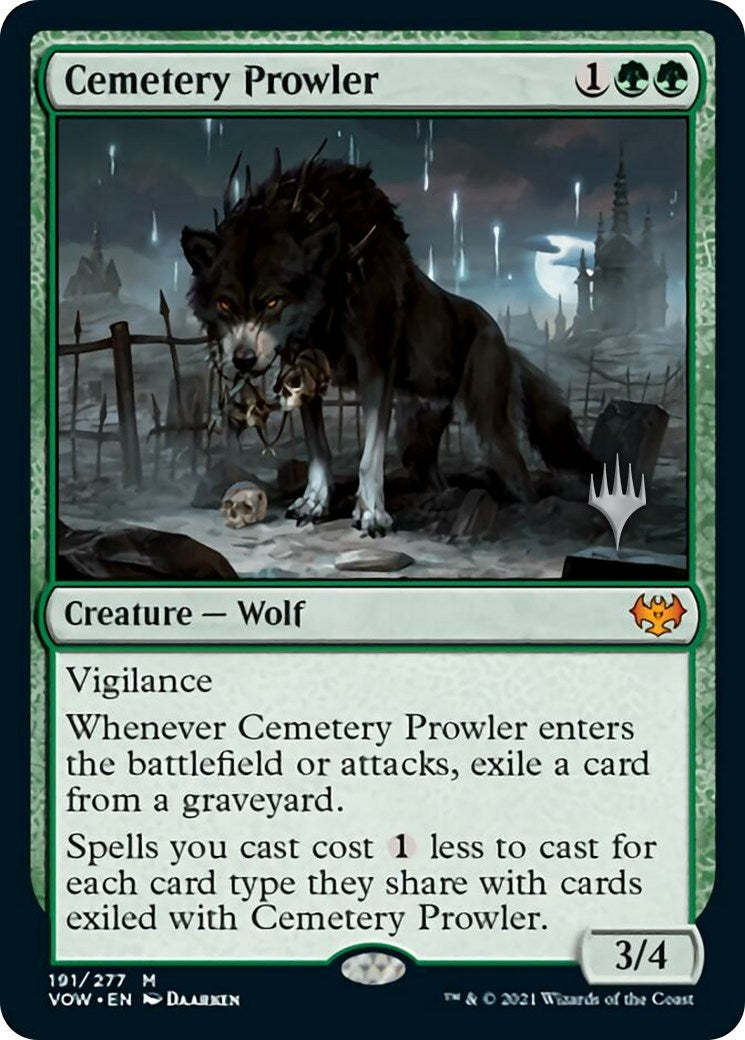 Cemetery Prowler (Promo Pack) [Aetherdrift Promos] | Exor Games Dartmouth
