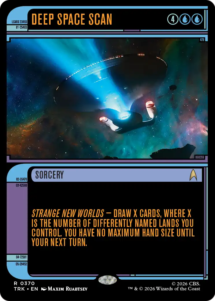 Deep Space Scan (Showcase) [Star Trek] | Exor Games Dartmouth
