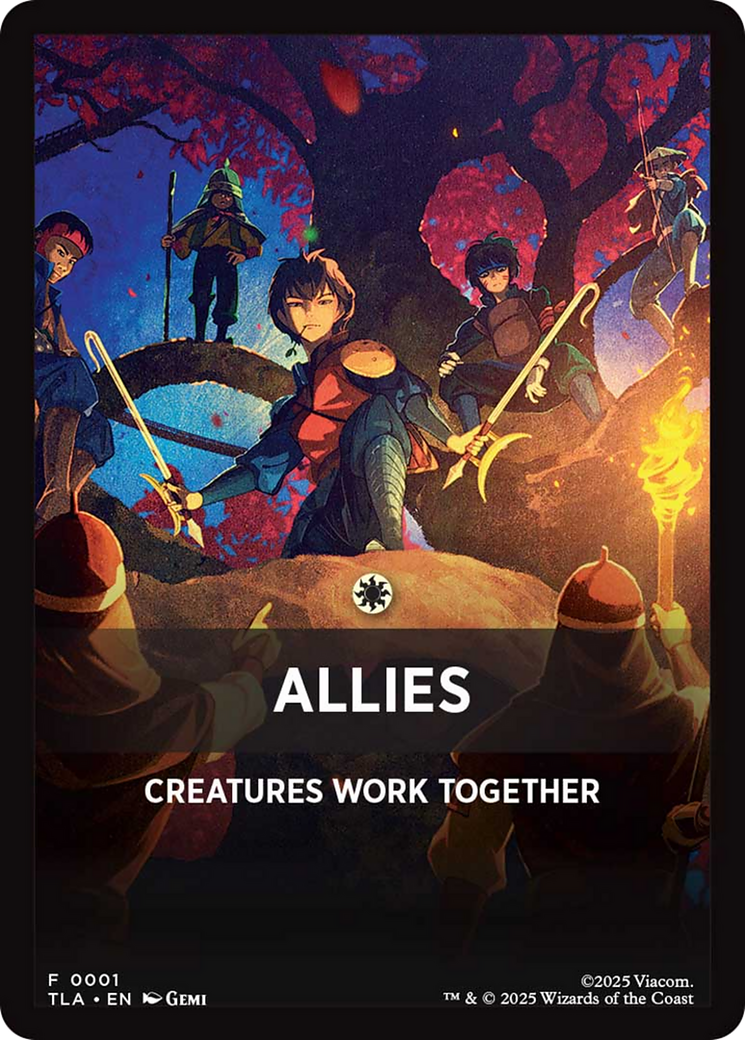 Allies Theme Card [Avatar: The Last Airbender: Eternal-Legal] | Exor Games Dartmouth