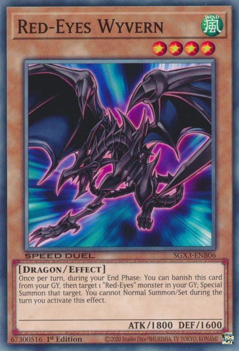 Red-Eyes Wyvern [SGX3-ENB06] Common | Exor Games Dartmouth