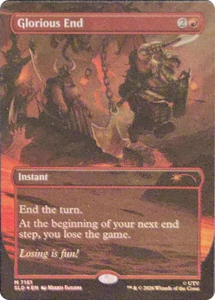 Glorious End [Secret Lair Drop Series] | Exor Games Dartmouth