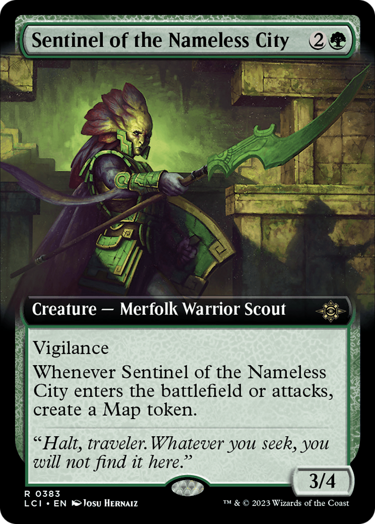 Sentinel of the Nameless City (Extended Art) [The Lost Caverns of Ixalan] | Exor Games Dartmouth