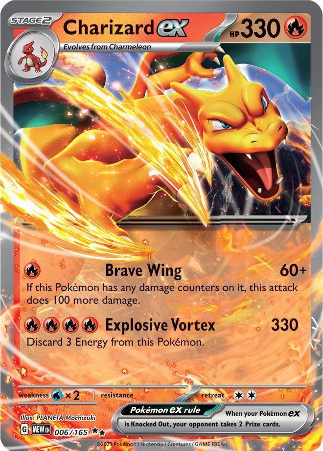 Charizard ex (006/165) [Scarlet & Violet 151] | Exor Games Dartmouth