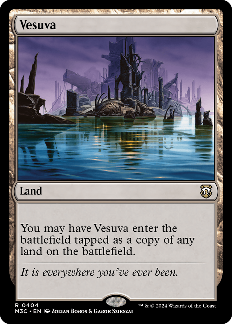 Vesuva (Ripple Foil) [Modern Horizons 3 Commander] | Exor Games Dartmouth