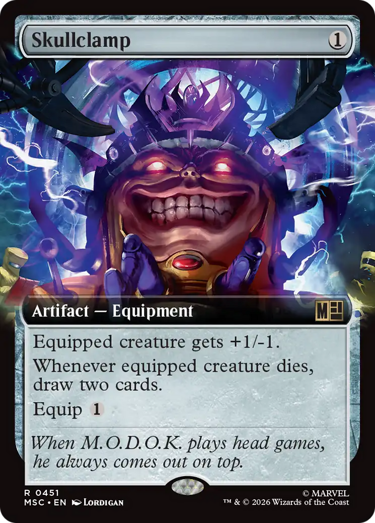 Skullclamp (Extended Art) [Marvel Super Heroes Commander] | Exor Games Dartmouth