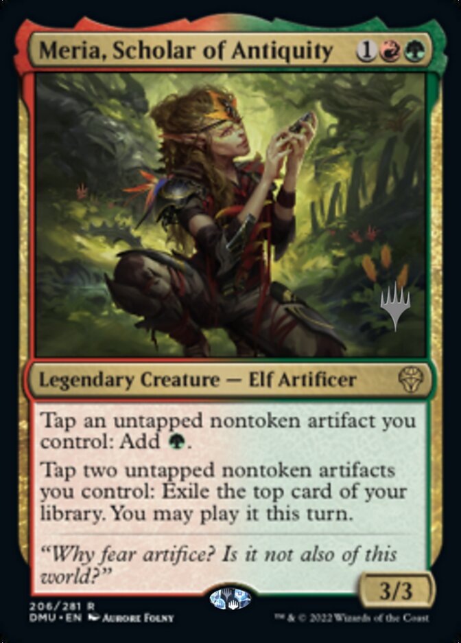 Meria, Scholar of Antiquity (Promo Pack) [Dominaria United Promos] | Exor Games Dartmouth
