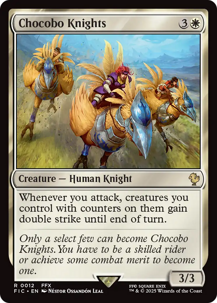 Chocobo Knights [FINAL FANTASY Commander] | Exor Games Dartmouth