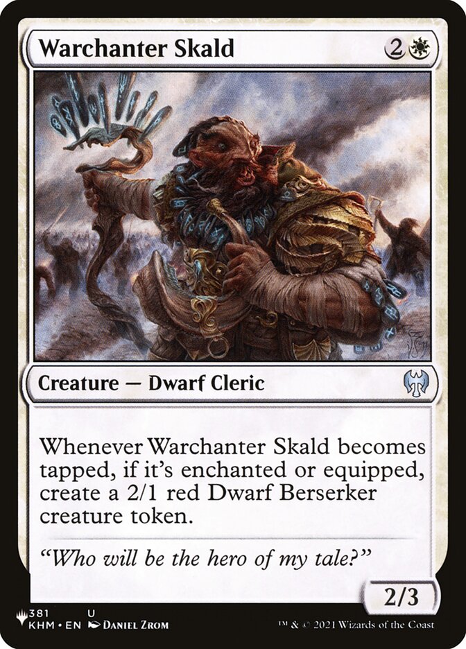 Warchanter Skald [The List] | Exor Games Dartmouth