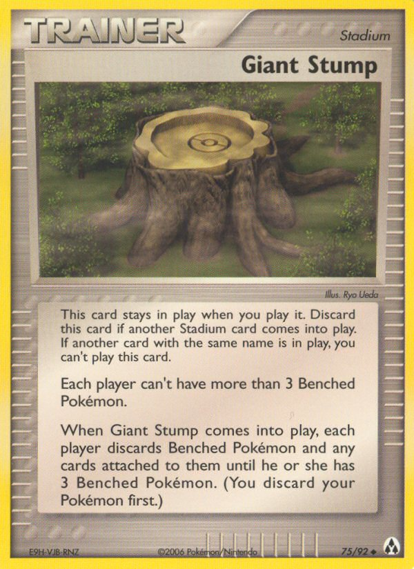 Giant Stump (75/92) [EX: Legend Maker] | Exor Games Dartmouth