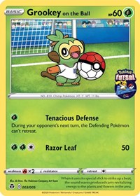 Grookey on the Ball (003/005) [Miscellaneous Cards] | Exor Games Dartmouth