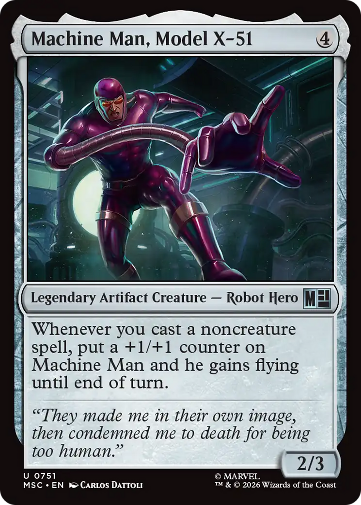 Machine Man, Model X-51 [Marvel Super Heroes Commander] | Exor Games Dartmouth