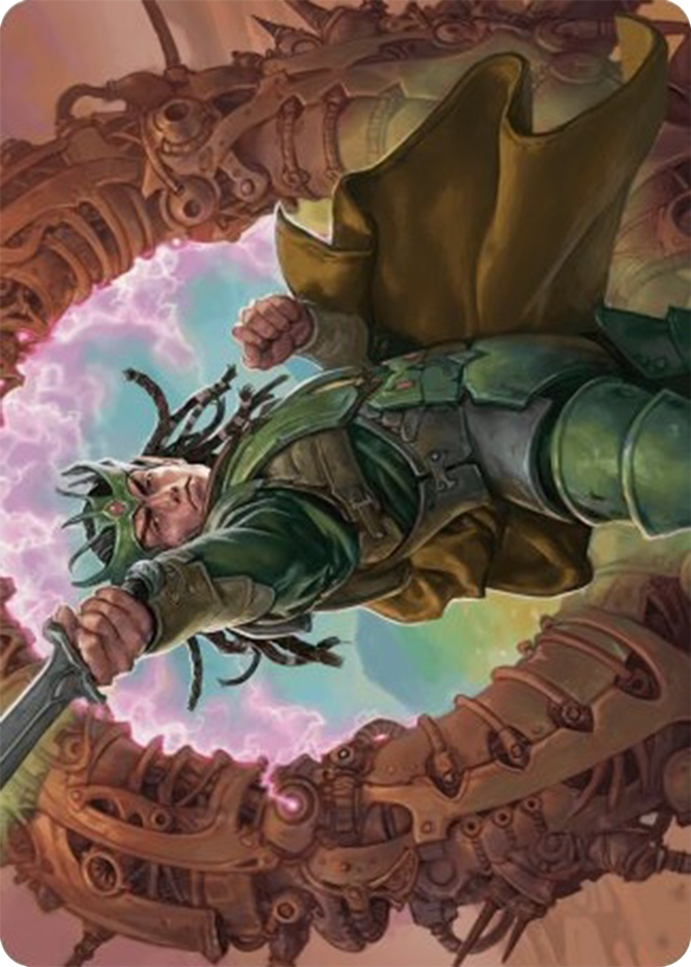 Eladamri, Korvecdal Art Card [Modern Horizons 3 Art Series] | Exor Games Dartmouth