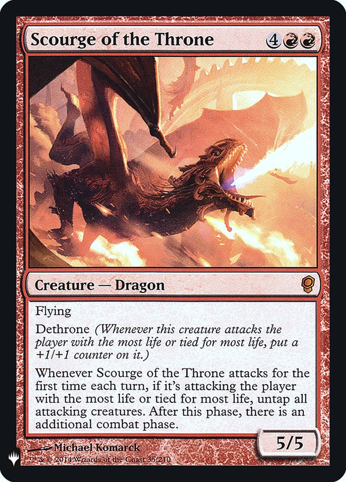 Scourge of the Throne [Mystery Booster] | Exor Games Dartmouth