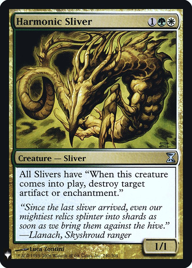 Harmonic Sliver [Mystery Booster] | Exor Games Dartmouth