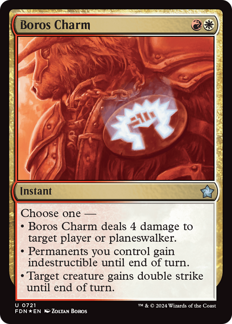 Boros Charm [Foundations] | Exor Games Dartmouth
