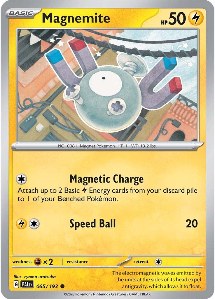 Magnemite (065/193) [Scarlet & Violet: Paldea Evolved] | Exor Games Dartmouth