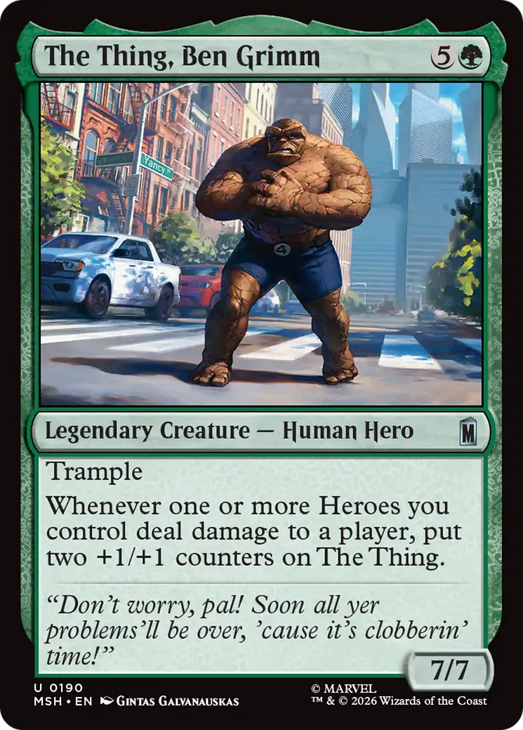 The Thing, Ben Grimm [Marvel Super Heroes] | Exor Games Dartmouth
