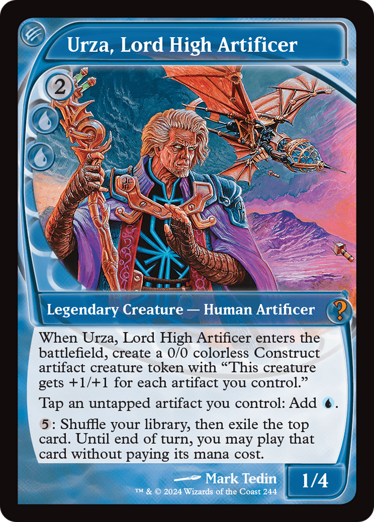 Urza, Lord High Artificer (Future Sight) [Mystery Booster 2] | Exor Games Dartmouth