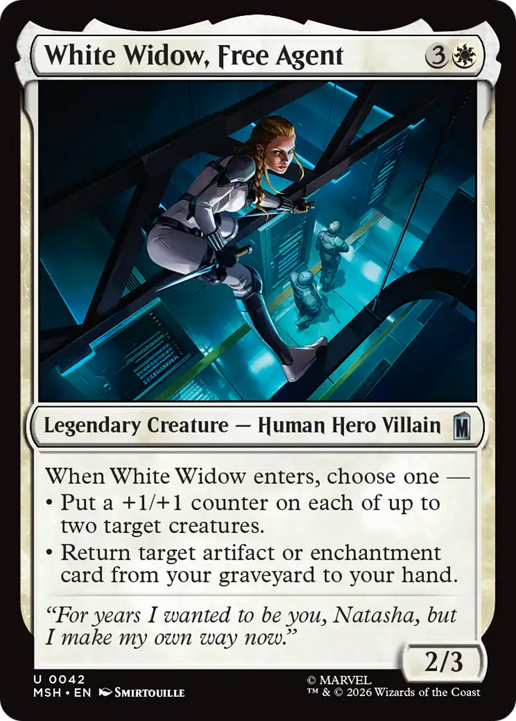 White Widow, Free Agent [Marvel Super Heroes] | Exor Games Dartmouth