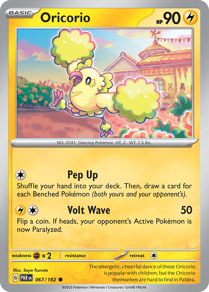 Oricorio (067/182) [Scarlet & Violet: Paradox Rift] | Exor Games Dartmouth