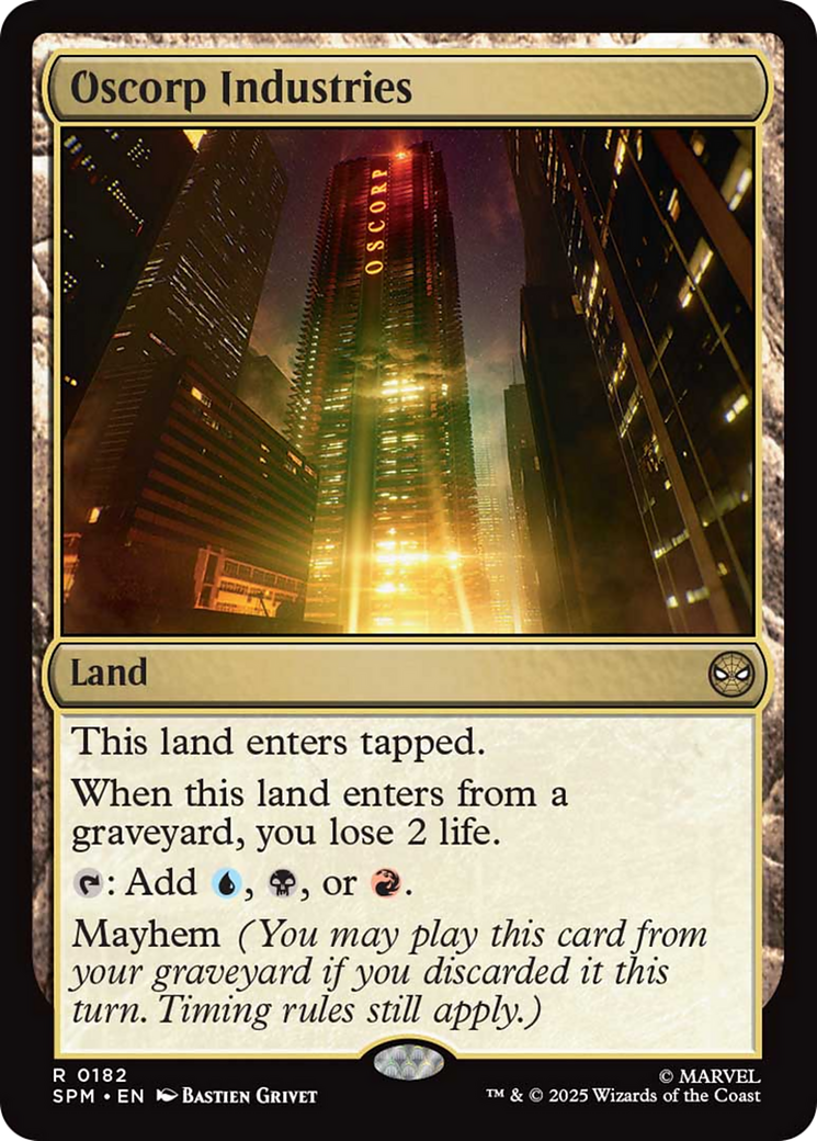 Oscorp Industries [Marvel's Spider-Man] | Exor Games Dartmouth
