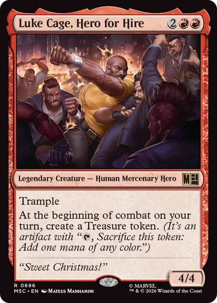 Luke Cage, Hero for Hire [Marvel Super Heroes Commander] | Exor Games Dartmouth