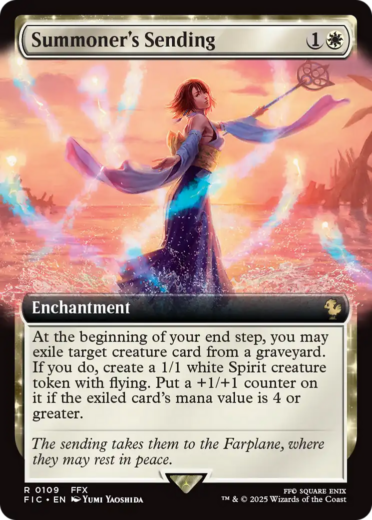 Summoner's Sending (Extended Art) [FINAL FANTASY Commander] | Exor Games Dartmouth