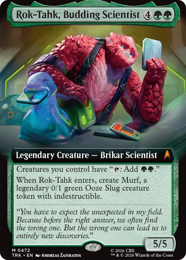 Rok-Tahk, Budding Scientist (Extended Art) [Star Trek] | Exor Games Dartmouth