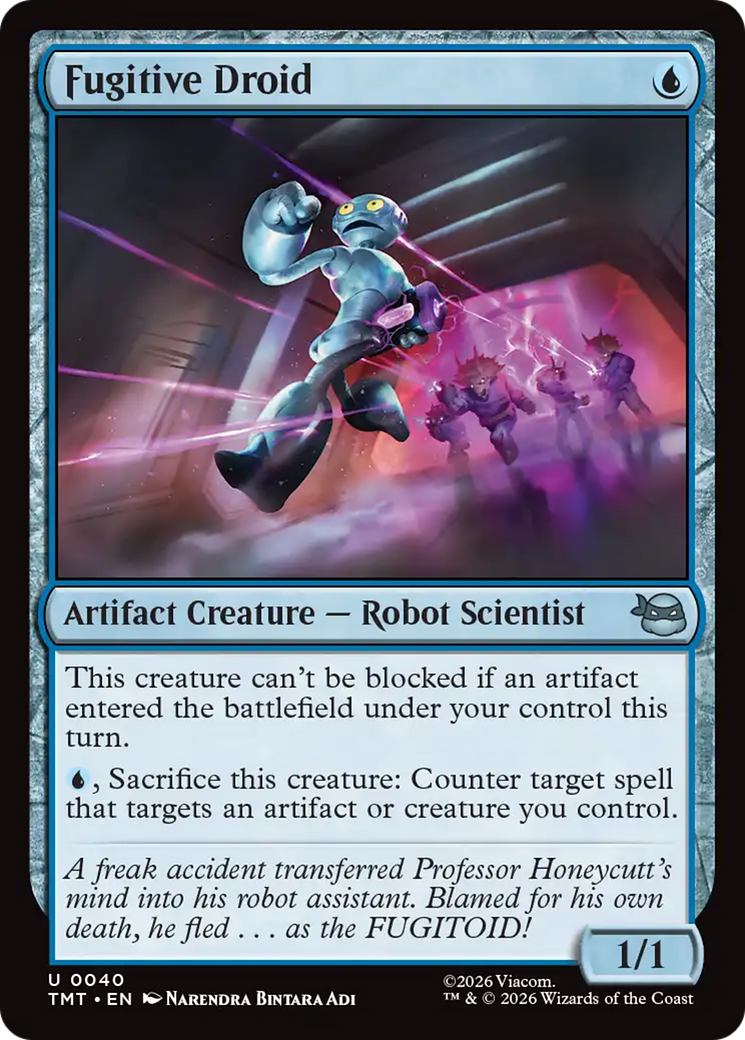 Fugitive Droid [Teenage Mutant Ninja Turtles] | Exor Games Dartmouth