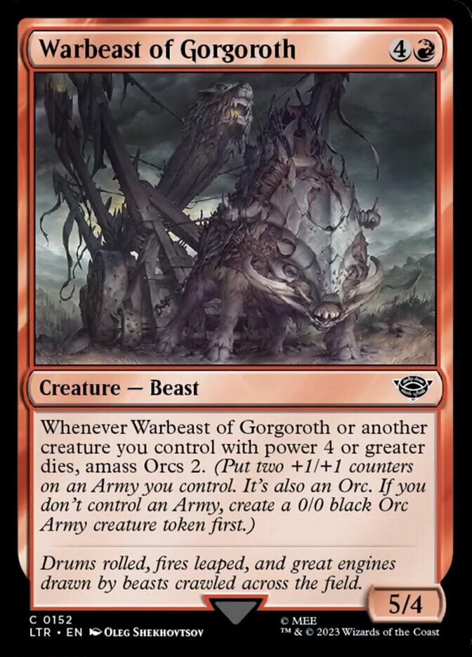 Warbeast of Gorgoroth [The Lord of the Rings: Tales of Middle-Earth] | Exor Games Dartmouth