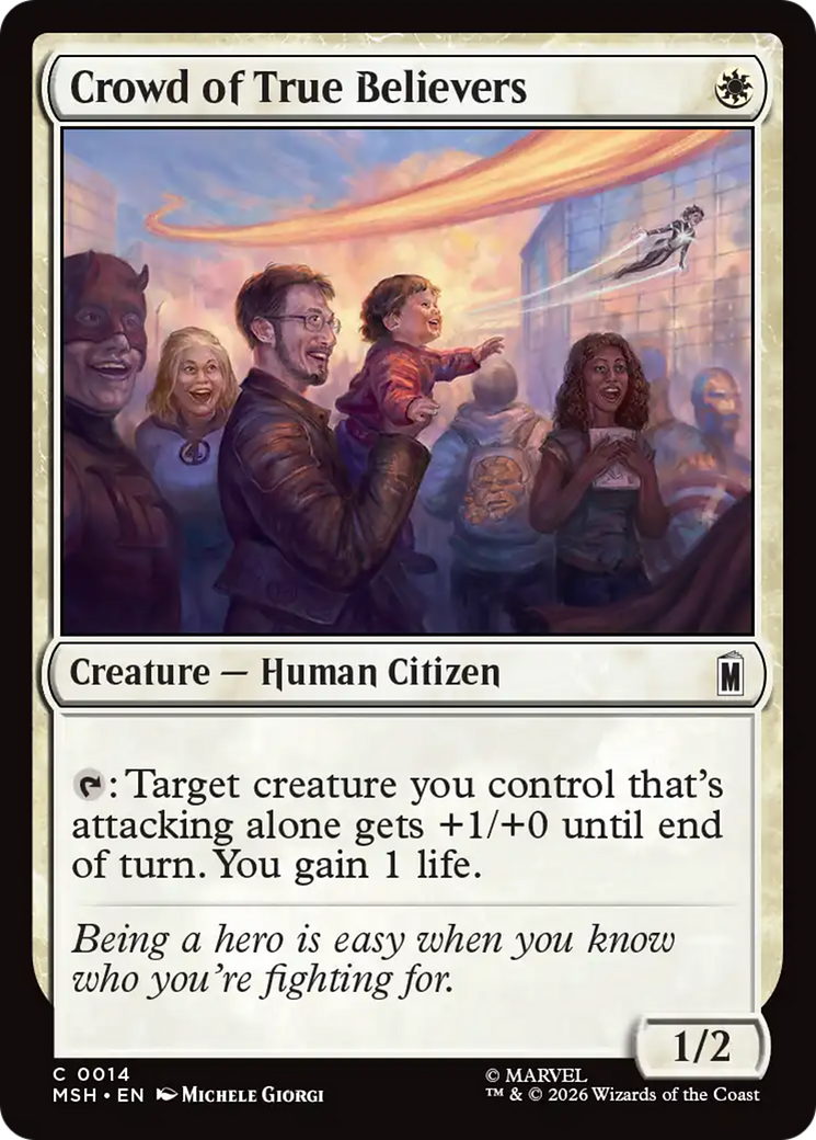 Crowd of True Believers [Marvel Super Heroes] | Exor Games Dartmouth