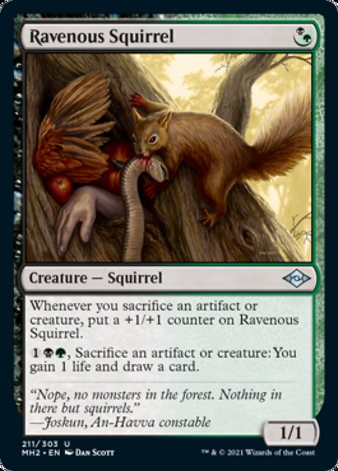 Ravenous Squirrel [Modern Horizons 2] | Exor Games Dartmouth