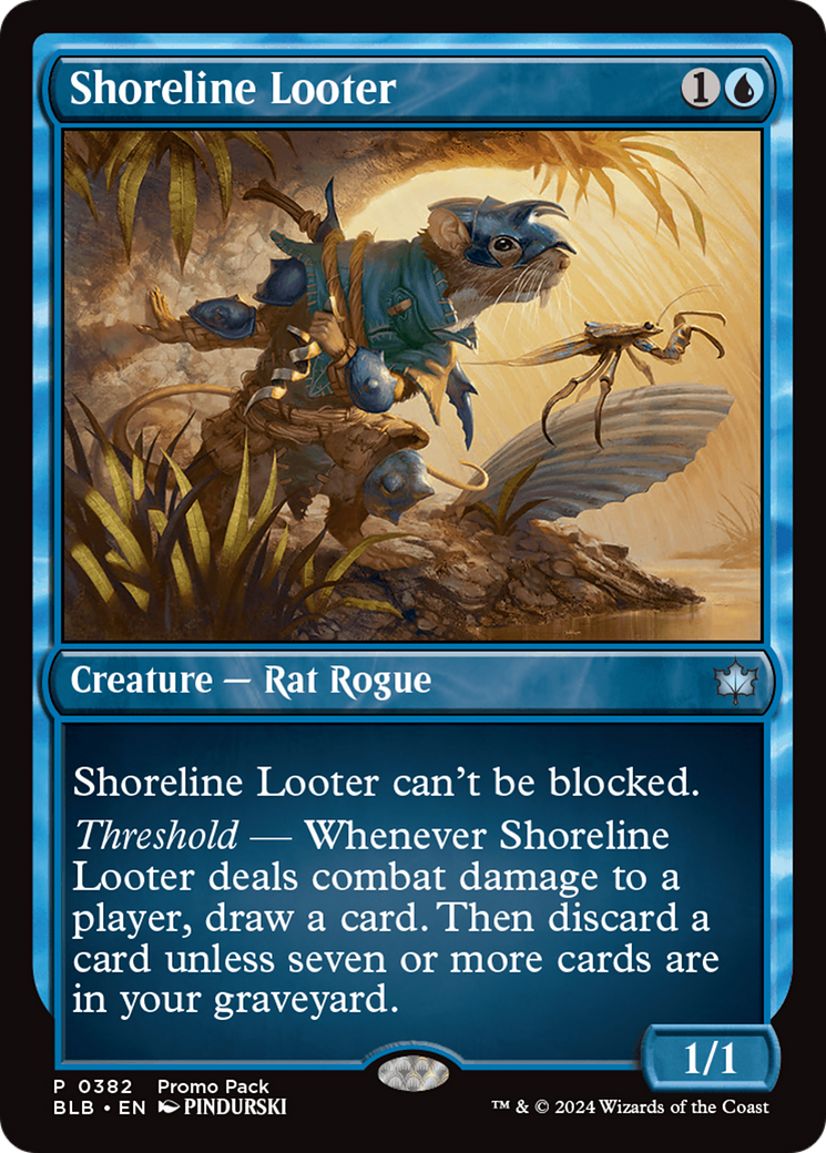 Shoreline Looter [Bloomburrow Promos] | Exor Games Dartmouth