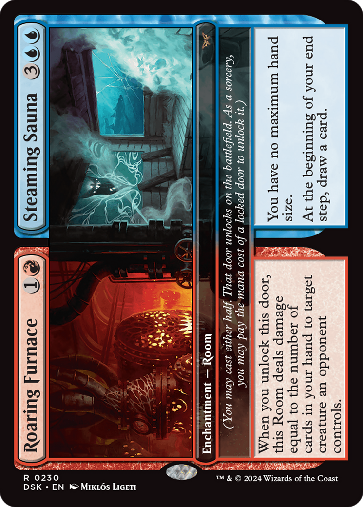 Roaring Furnace // Steaming Sauna [Duskmourn: House of Horror] | Exor Games Dartmouth