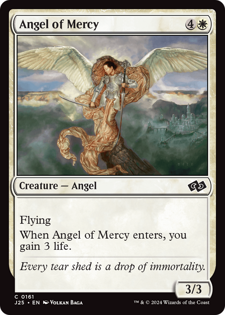 Angel of Mercy [Foundations Jumpstart] | Exor Games Dartmouth