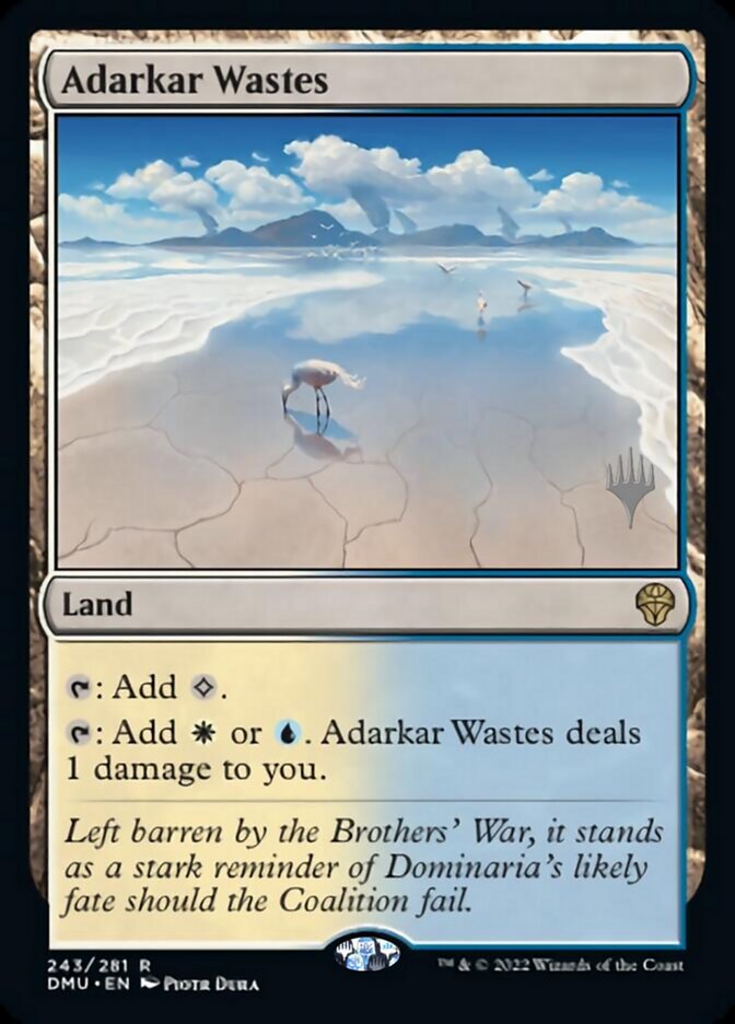 Adarkar Wastes (Promo Pack) [Dominaria United Promos] | Exor Games Dartmouth