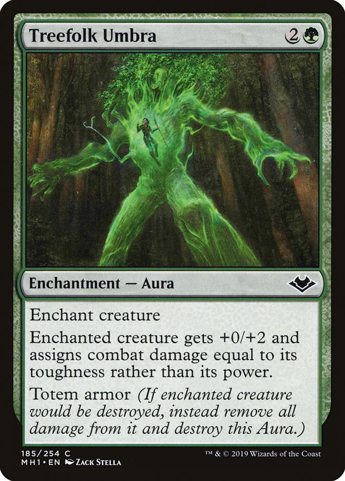 Treefolk Umbra [Modern Horizons] | Exor Games Dartmouth