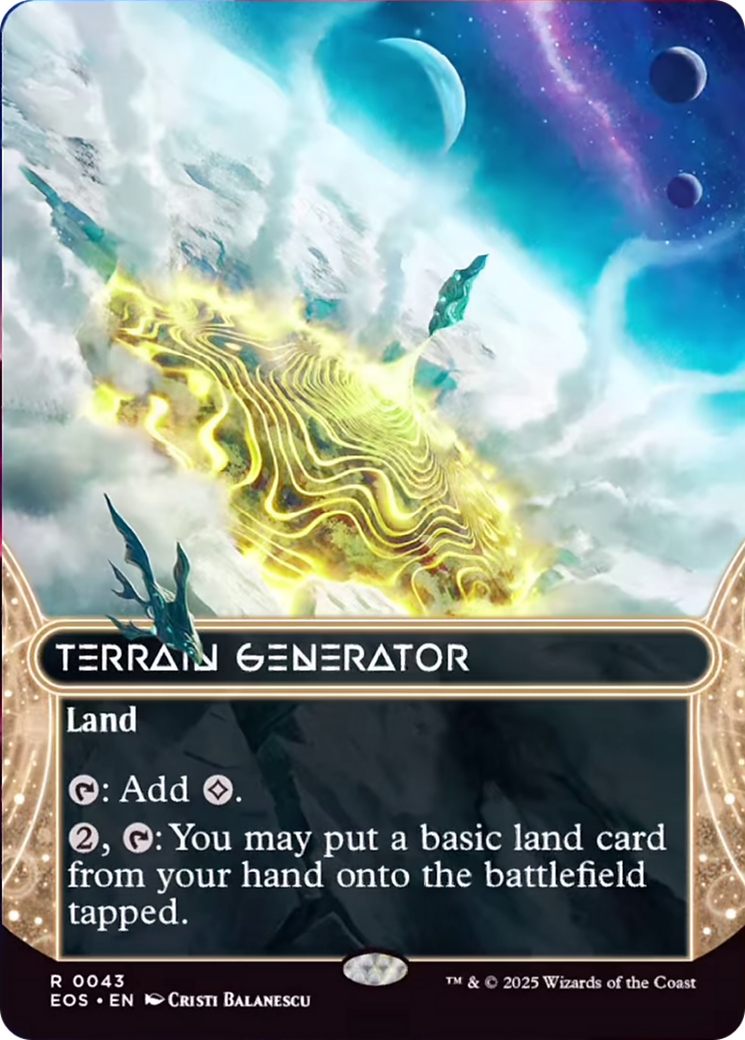 Terrain Generator (0043) (Borderless) [Edge of Eternities: Stellar Sights] | Exor Games Dartmouth