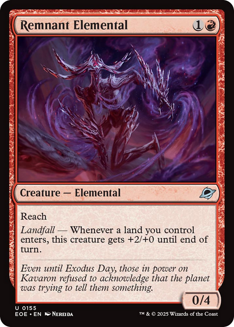 Remnant Elemental [Edge of Eternities] | Exor Games Dartmouth