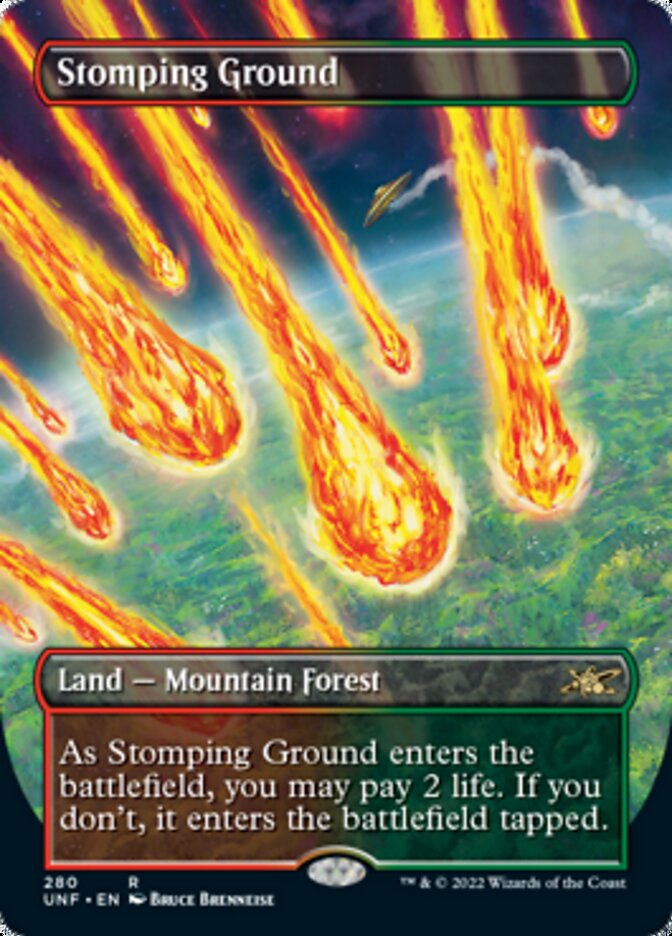 Stomping Ground (Borderless) [Unfinity] | Exor Games Dartmouth
