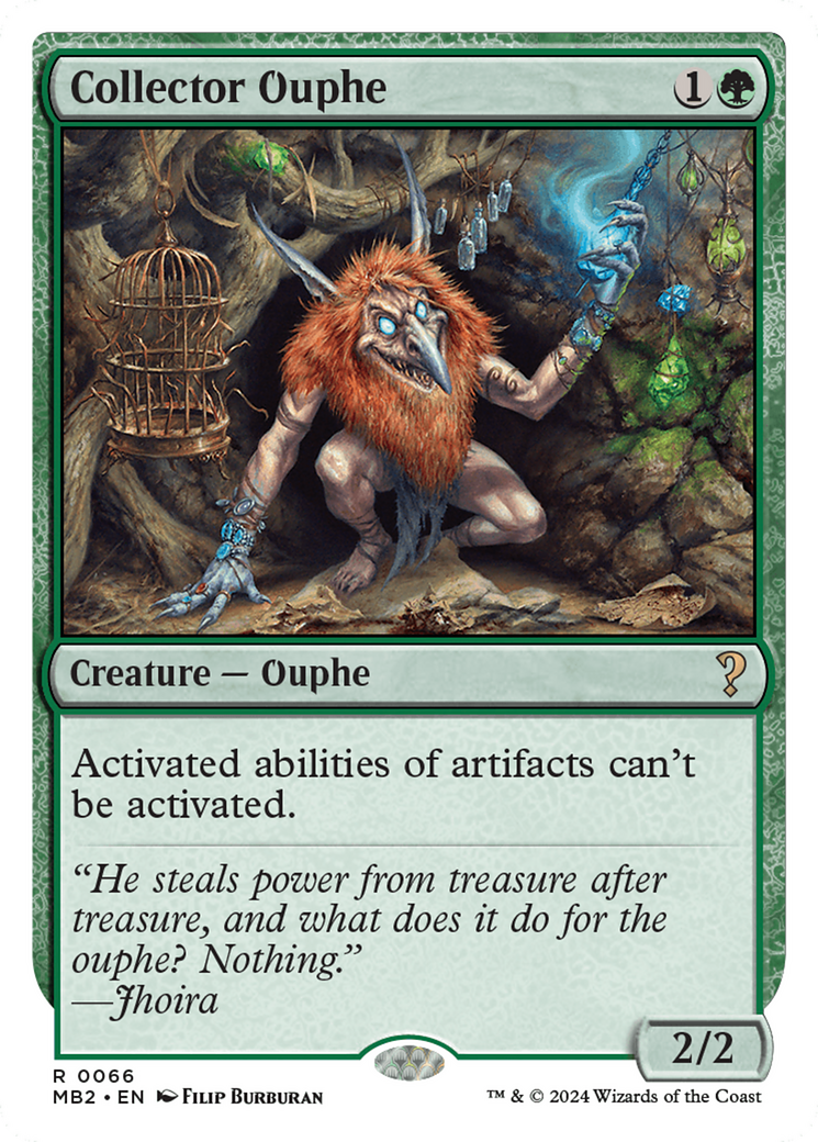 Collector Ouphe (White Border) [Mystery Booster 2] | Exor Games Dartmouth