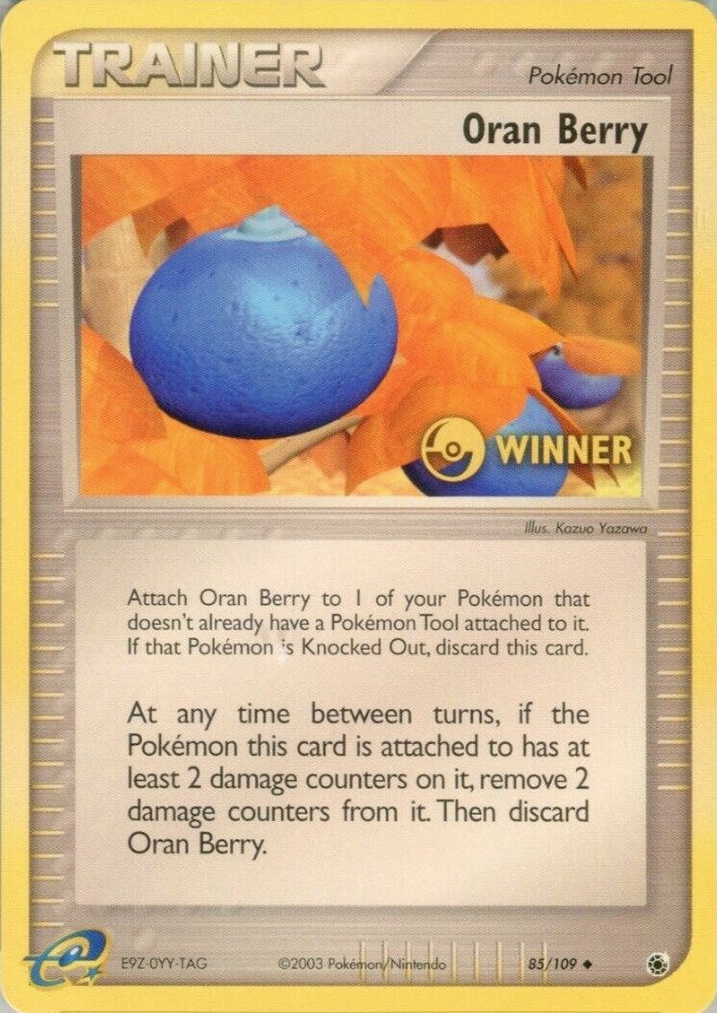 Oran Berry (85/109) (Winner) [EX: Ruby & Sapphire] | Exor Games Dartmouth