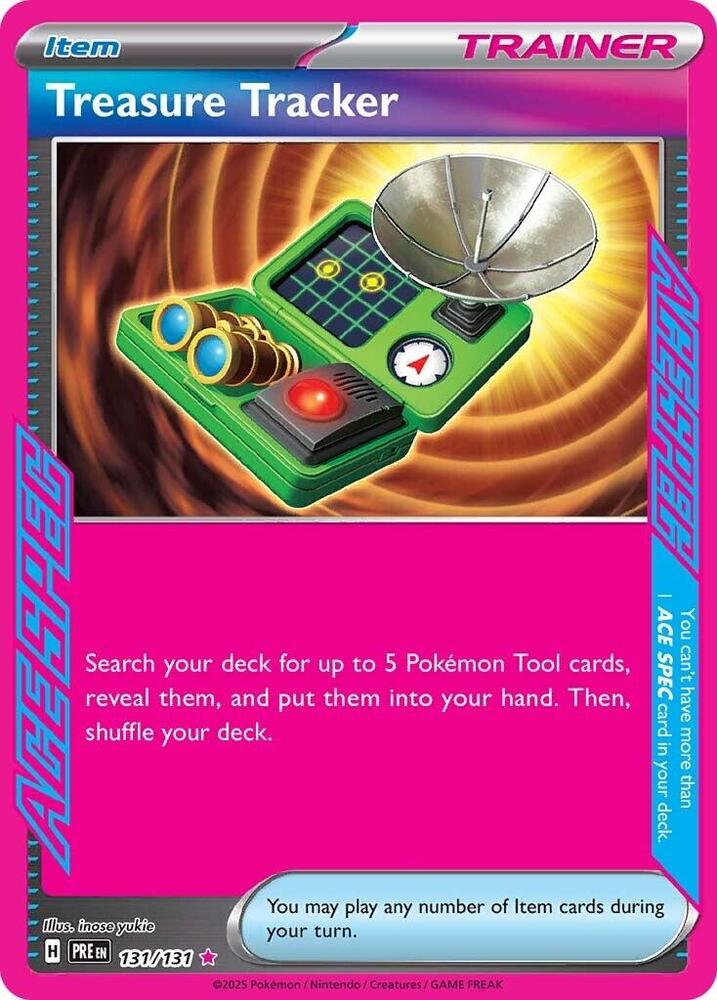 Treasure Tracker (131/131) [Scarlet & Violet: Prismatic Evolutions] | Exor Games Dartmouth