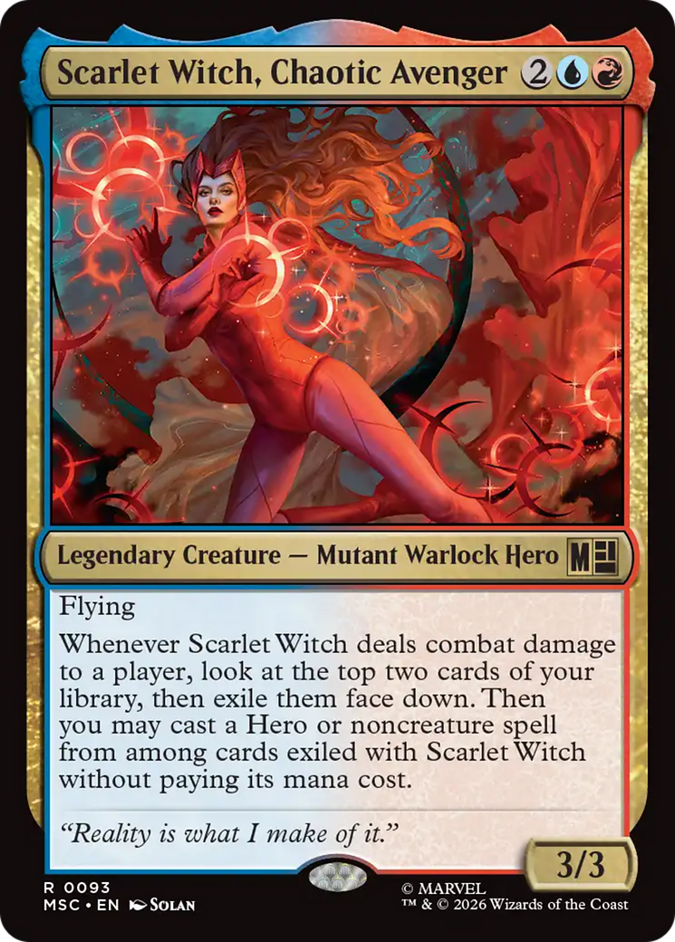 Scarlet Witch, Chaotic Avenger [Marvel Super Heroes Commander] | Exor Games Dartmouth